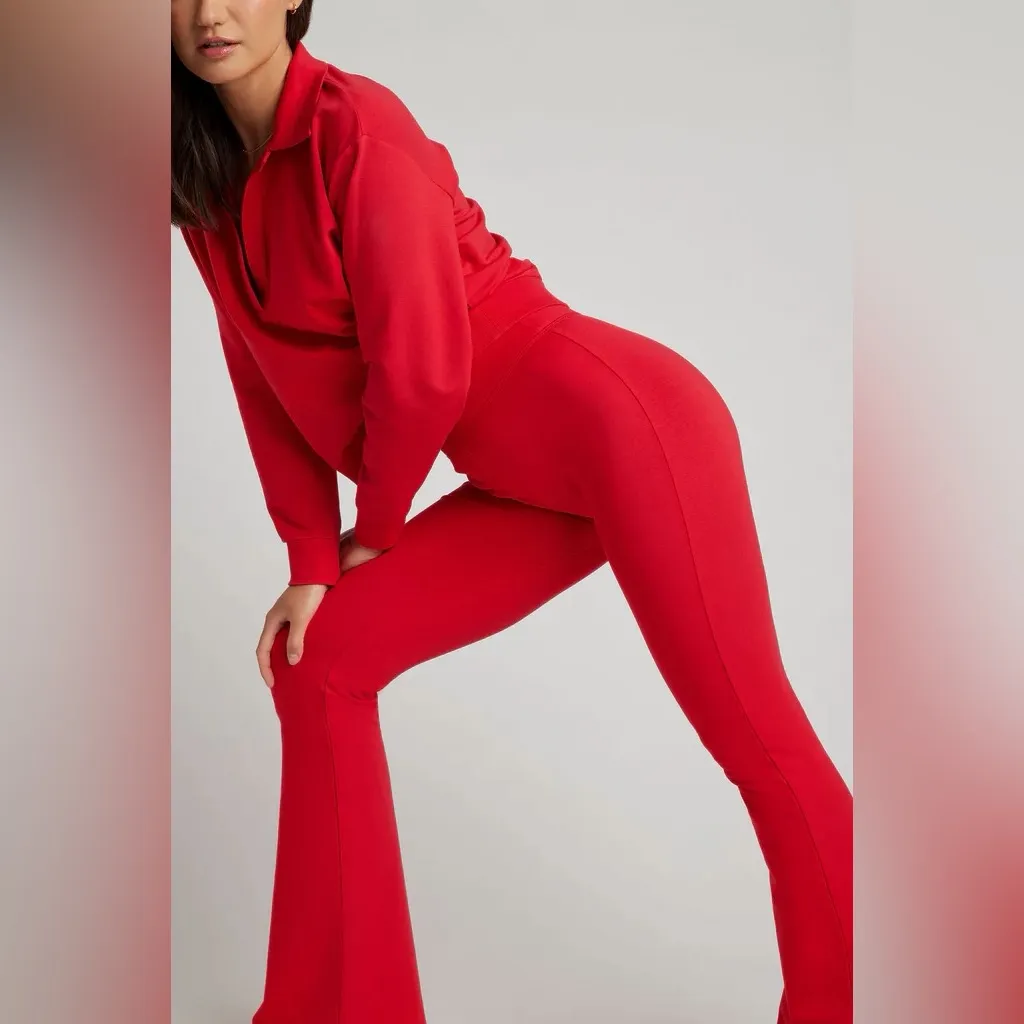 Negative Underwear Club Flare Pant in Cherry, Size X - Image 3