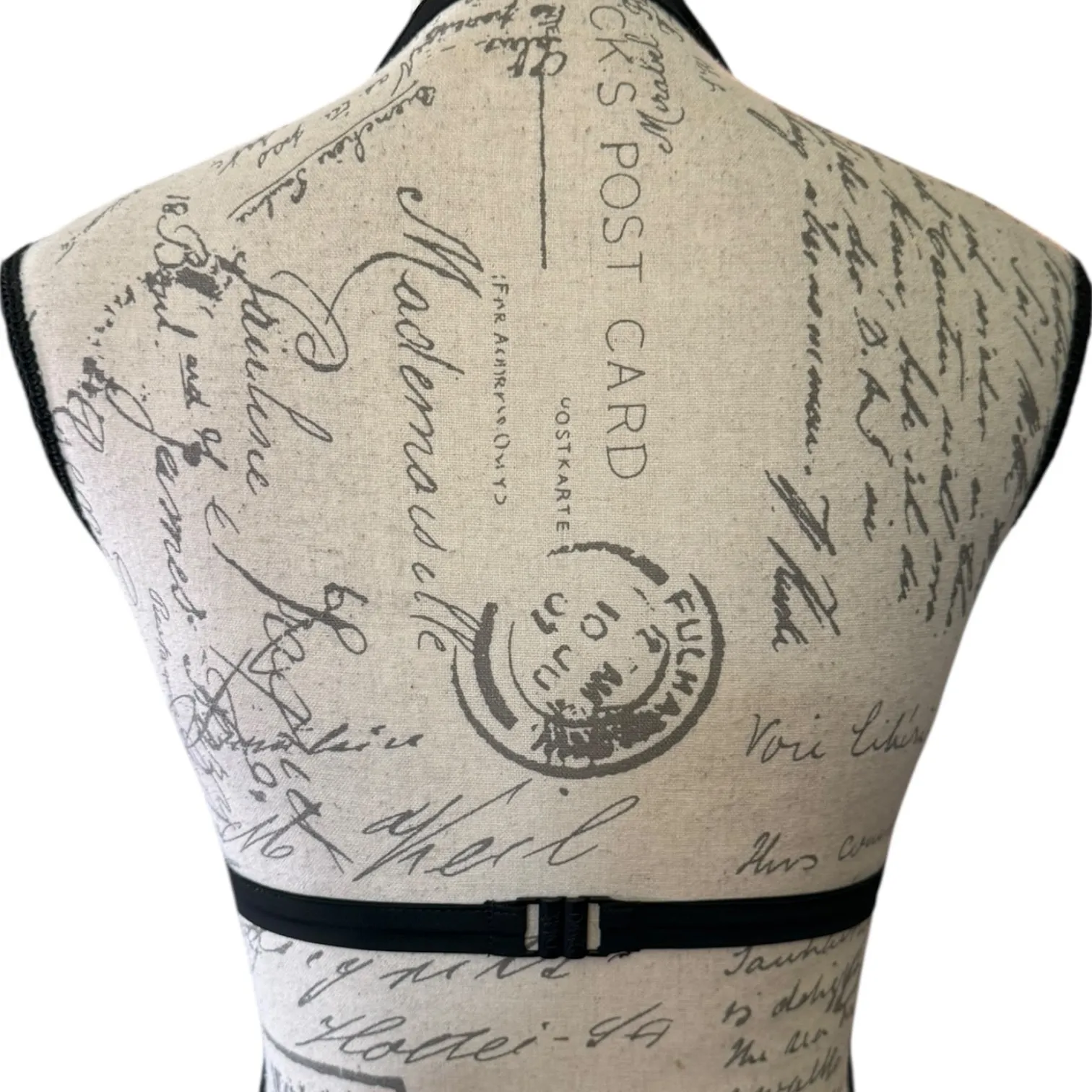 DaKine Red And Black Triangle Bikini Top Size Small NWOT - Image 2