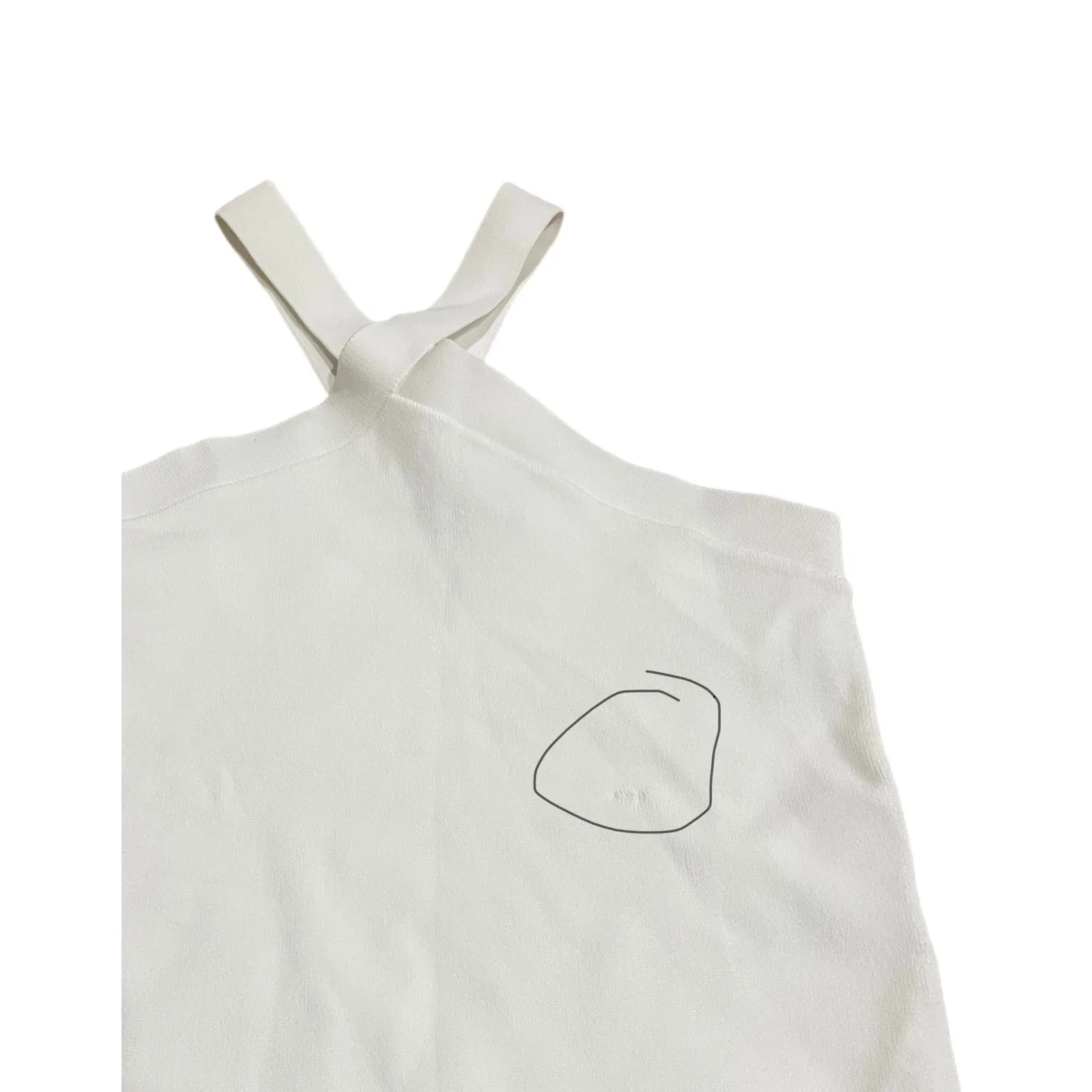 J‎ Crew NWT Fitted Halterneck Sweater-Tank in Supersculpt Yarn Size Large - Image 9