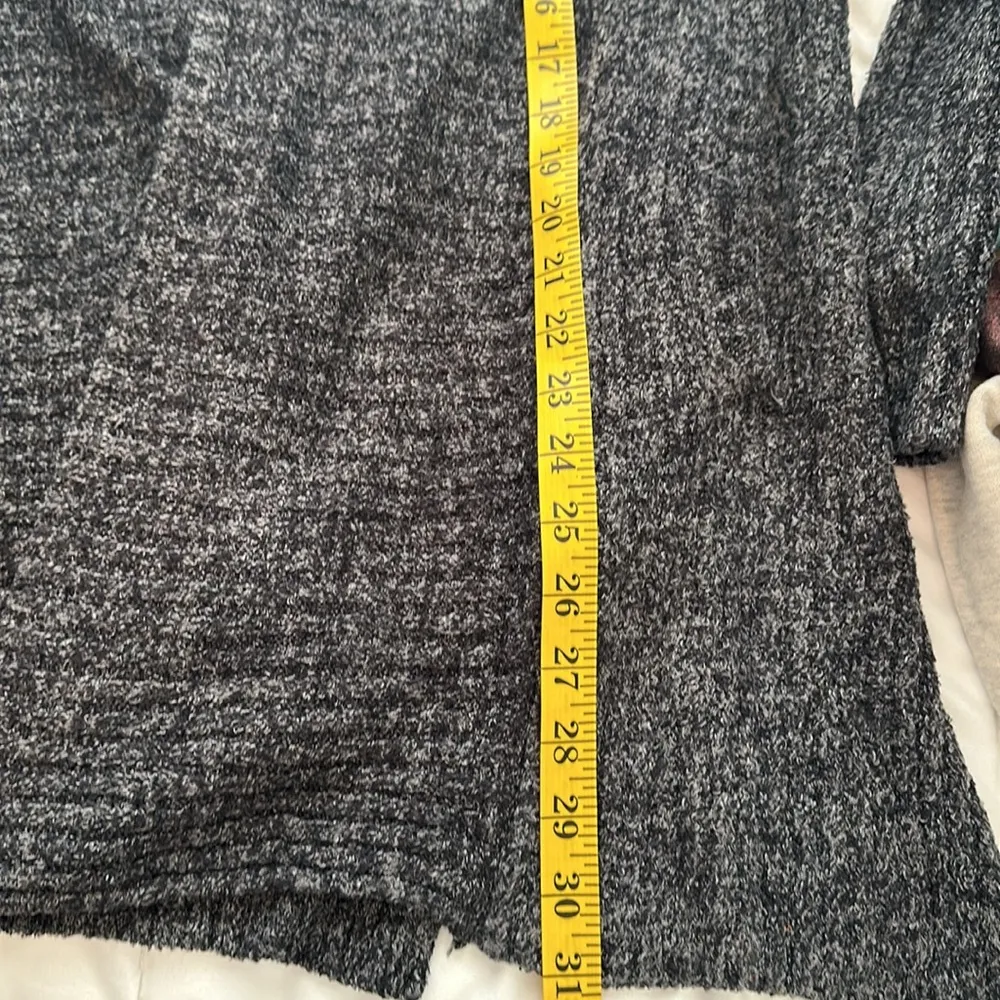 Barefoot Dreams Cozychic Lite Montecito Cardi 494 charcoal, Size S - Image 8