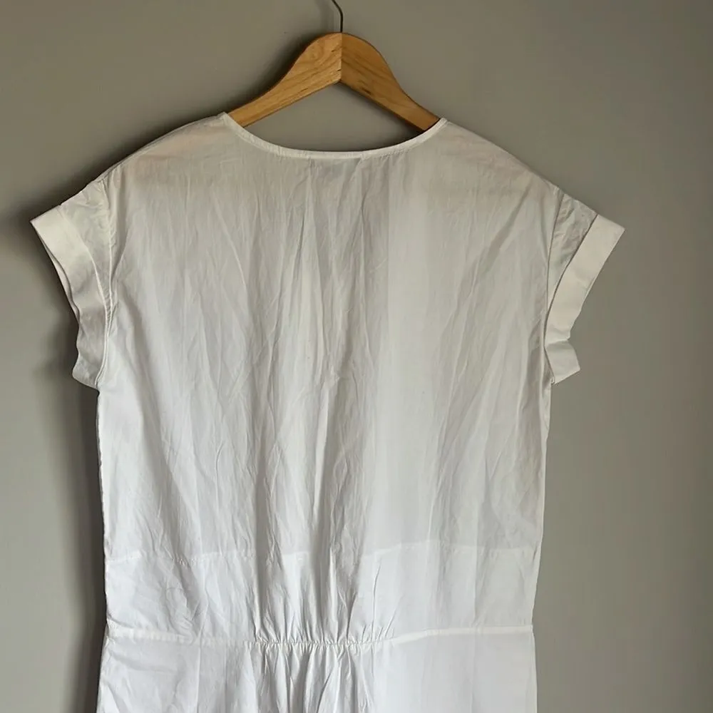 Vince Roll Sleeve poplin Dress - Image 7