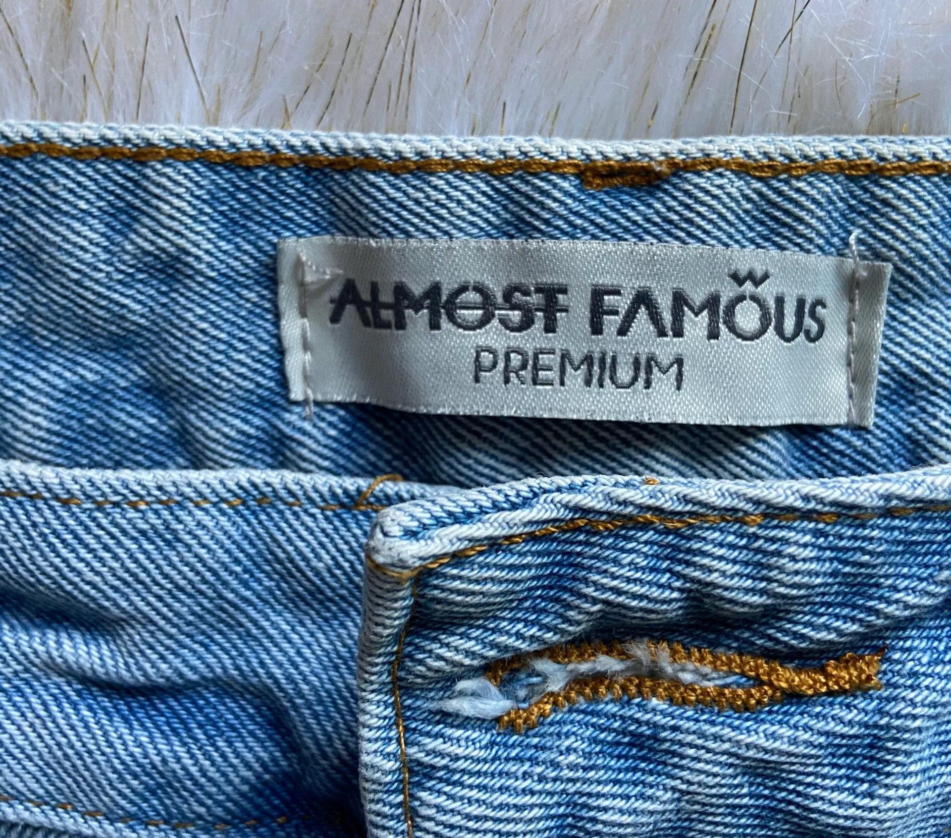 Almost Famous Distressed High Wasted Jeans - Image 5