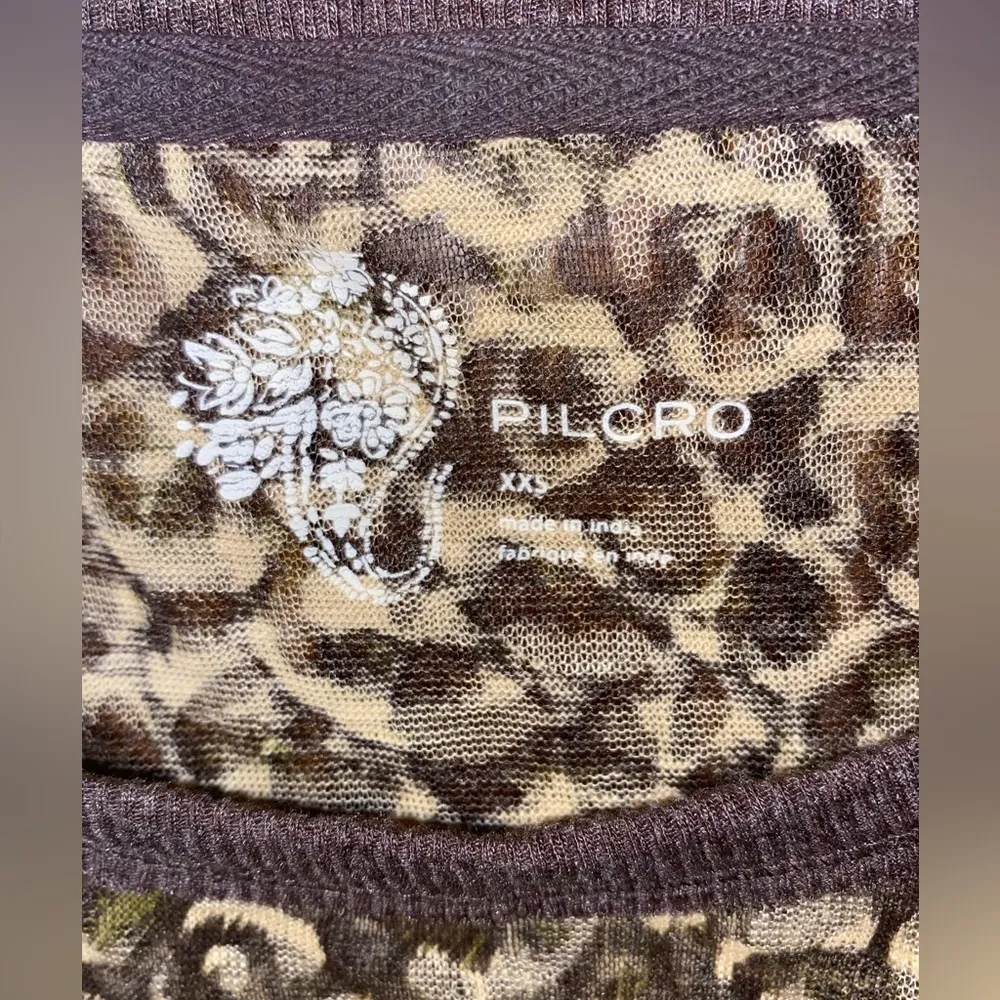 Pilcro  Boxy Heritage Cheetah Print Light Sweater - Image 2