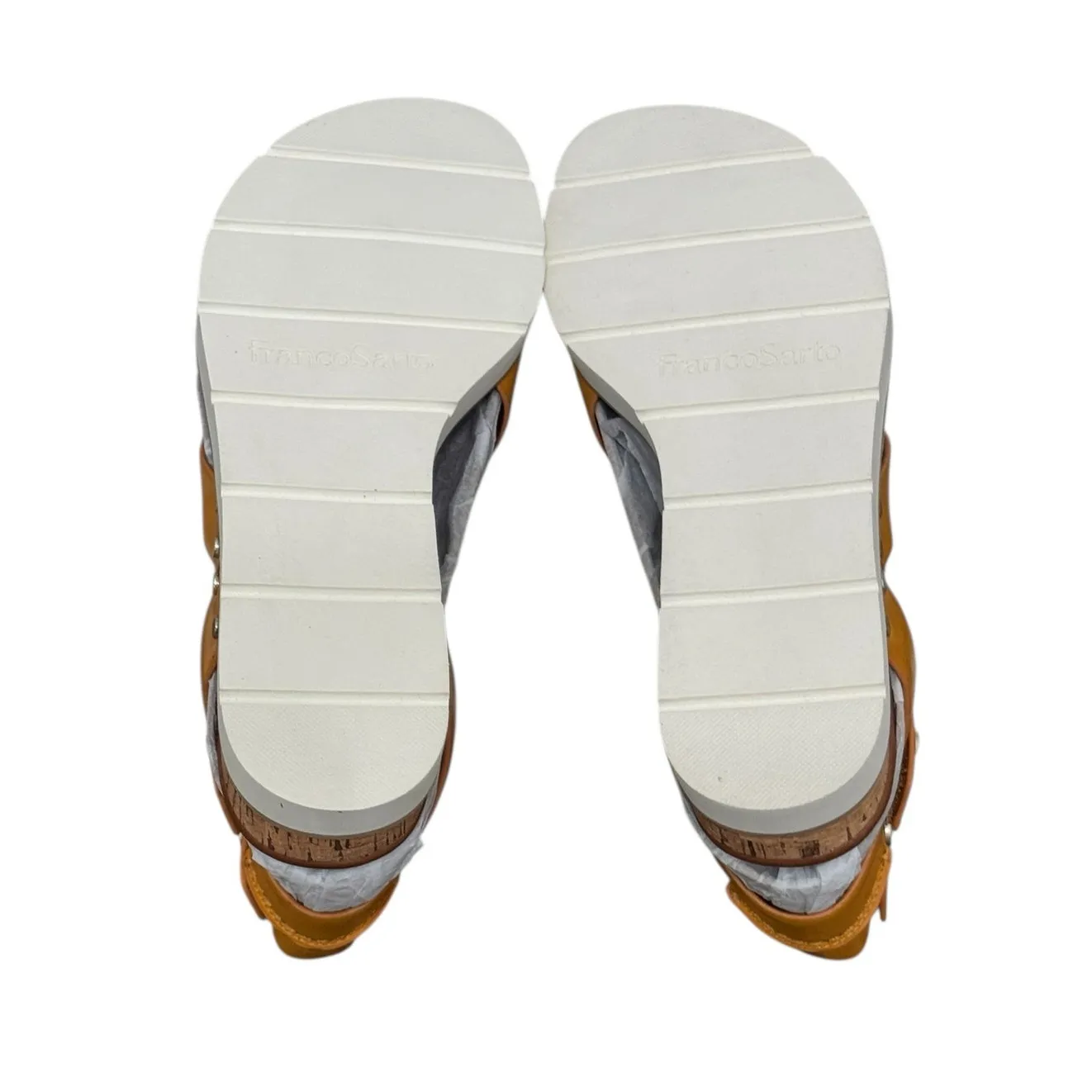 New! Franco Sarto Daven Gladiator Sandals in Mustard - Size 7.5 / EU 37.5 - Image 9