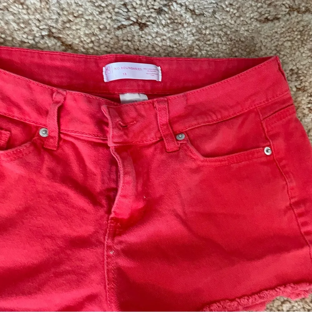 COPY - Women’s bright red NoBo Booty Shorts - Image 2