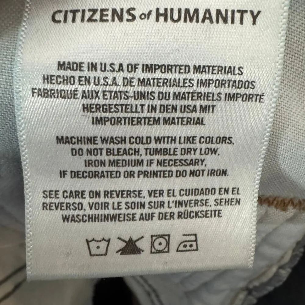 Citizens of Humanity Premium Vintage Jeans 32 Selvedge Made in USA - Image 8