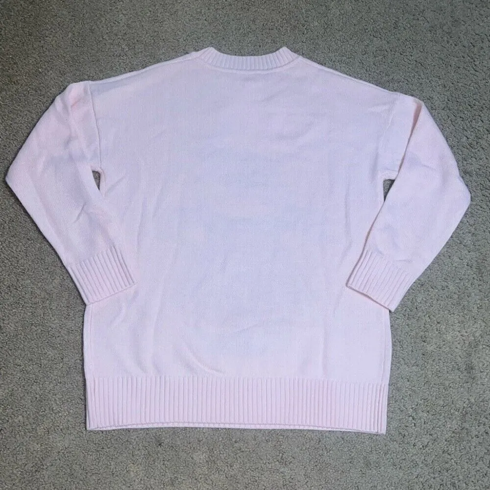 Dolls Kill Sugar Thrillz Family Fables Gingerbread m Oversized Sweater Pink XS/S - Image 8