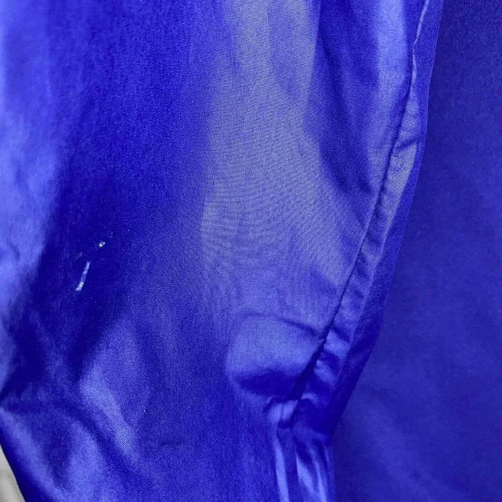 Under Armour Jacket All Season Gear Women's Medium Zip Fitted Blue Purple Light - Image 9