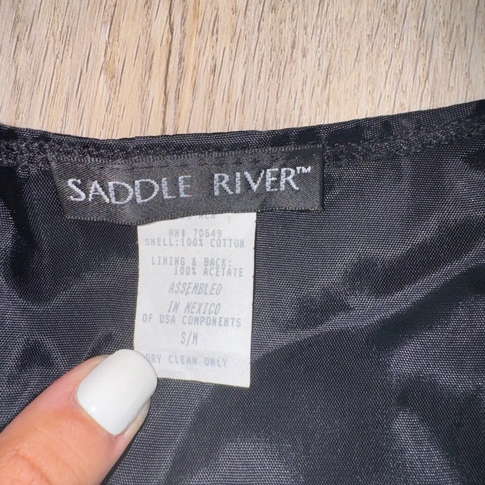 Vintage Saddle River Christmas Vest - Image 2