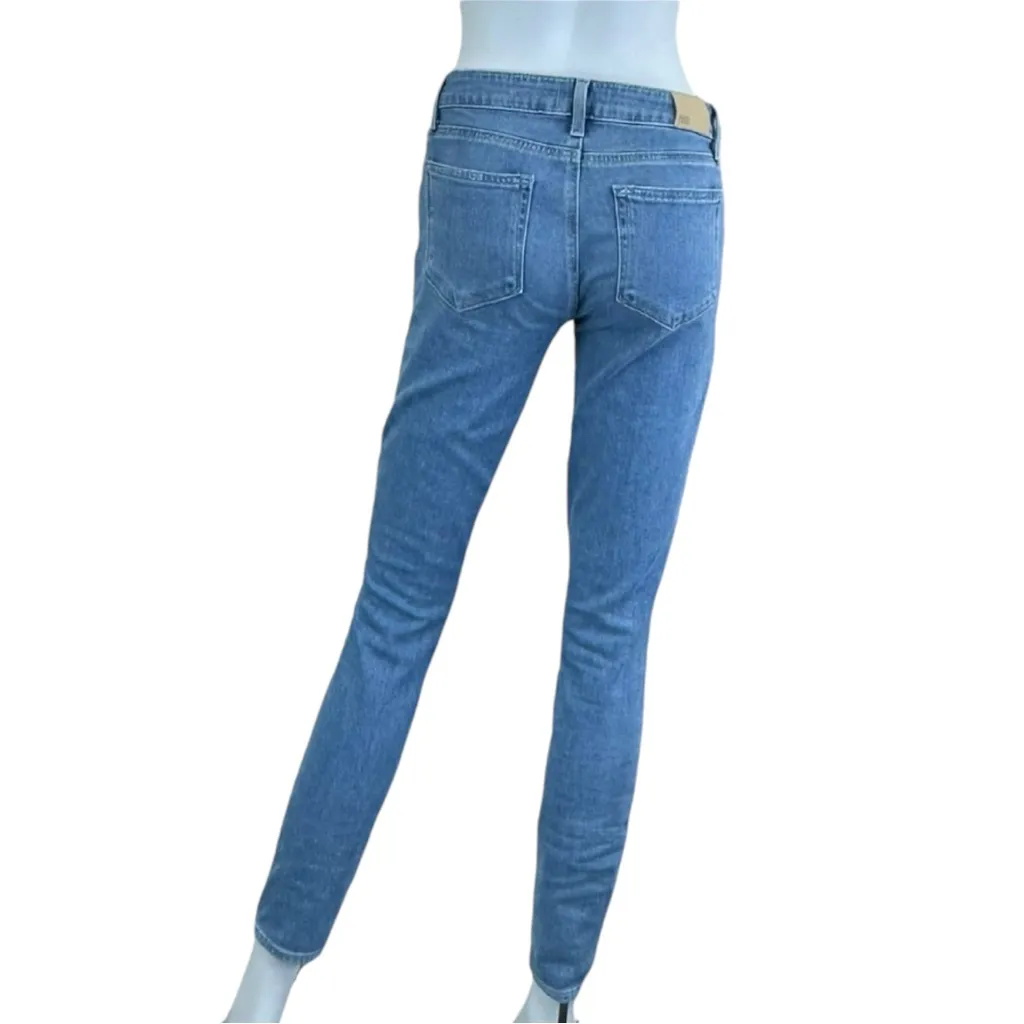 PAIGE Blue Verdugo Ultra Skinny Jeans Size 27 - Image 3
