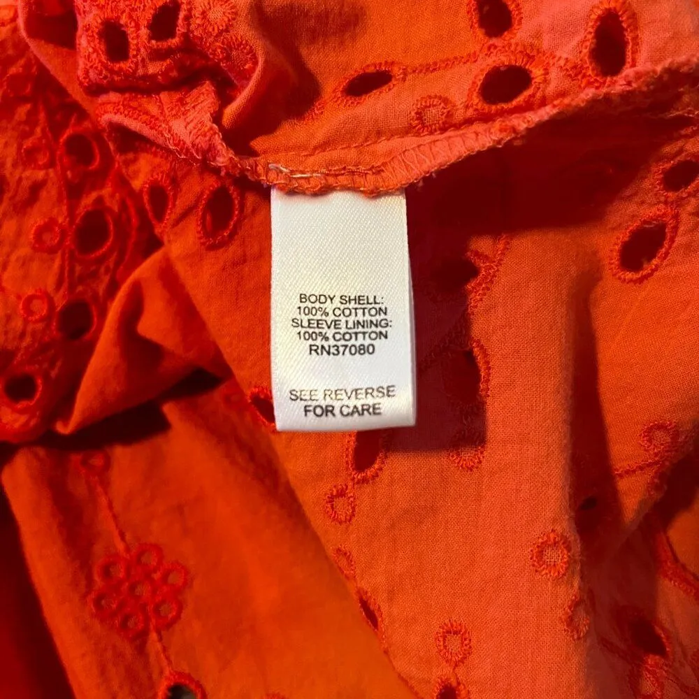 Women's Orange Blouse - Image 5