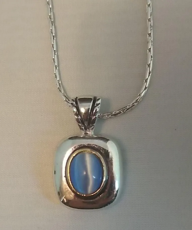 Necklace with Charm Silver - Image 2