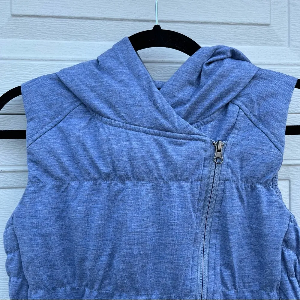 Be  Noir Down Fill Feather Vest XS Quilted Athleisure Athletic Gorpcore - Image 2