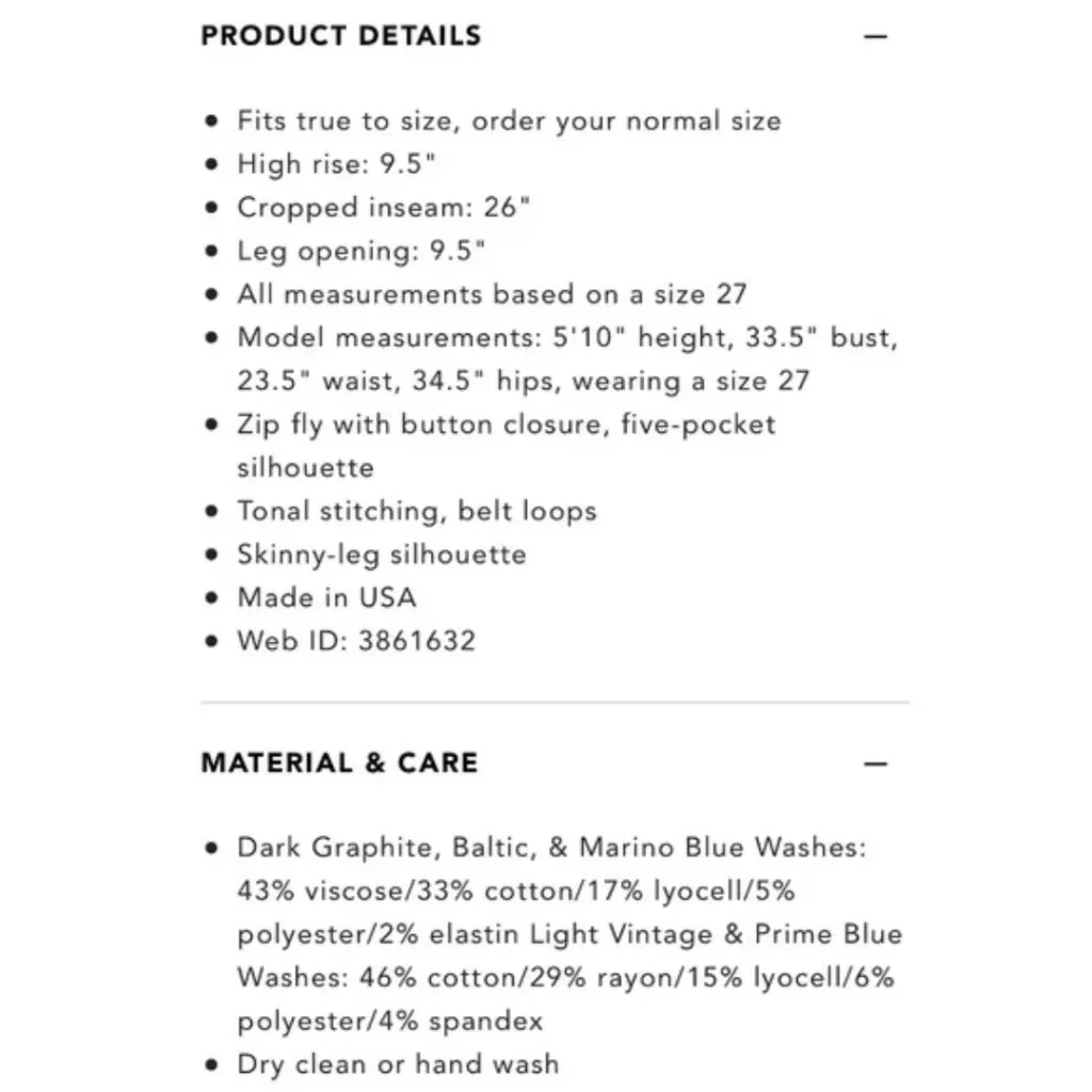 New L’Agence Margot Dark Wash High Rise Skinny Cropped Jeans Prime Blue Vintage - Image 12