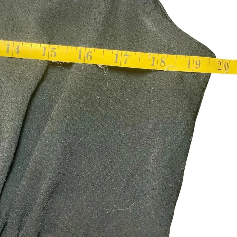 Betsey Johnson Black Maxi Dress 14W White Polka Dot Ties Event Party Evening - Image 12