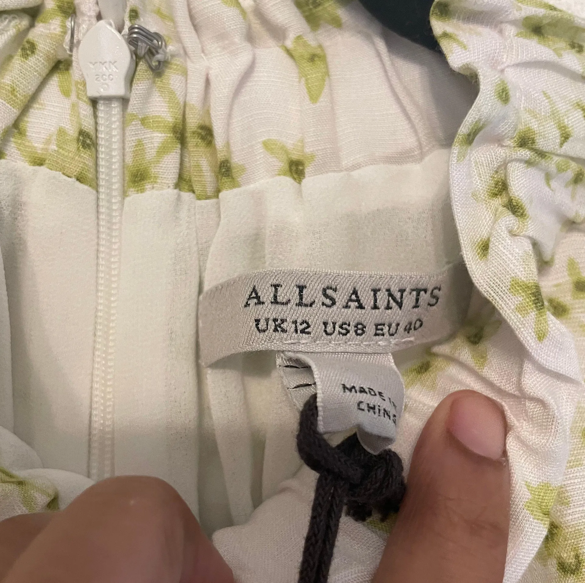 ALLSAINTS Rhys Amanzi Silk Blend Dress - Image 11