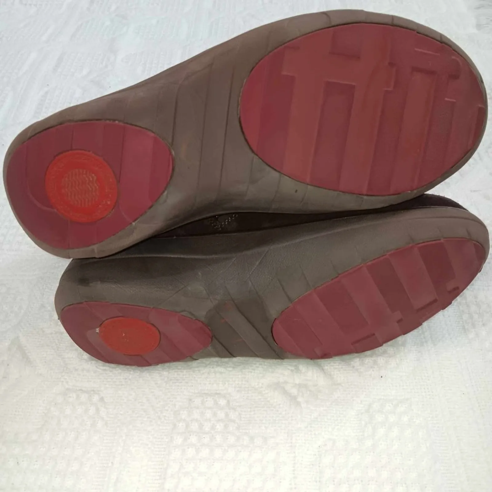 Fitflop Brown Suede Boots Size 7 - Image 6