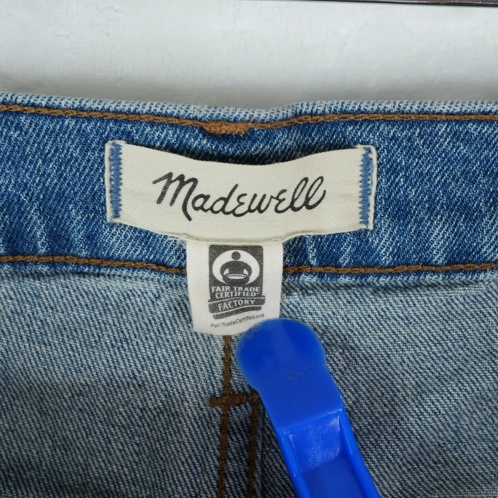 Madewell Jeans Womens 27 (30x28) Ankle Mid Rise Perfect Vintage Jean Distressed - Image 5