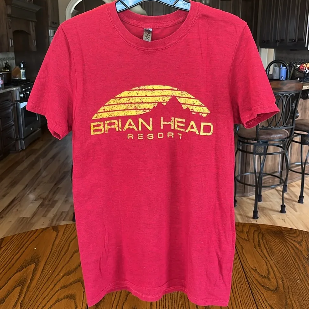 Brian Head Resort Red Short Sleeve - Image 5