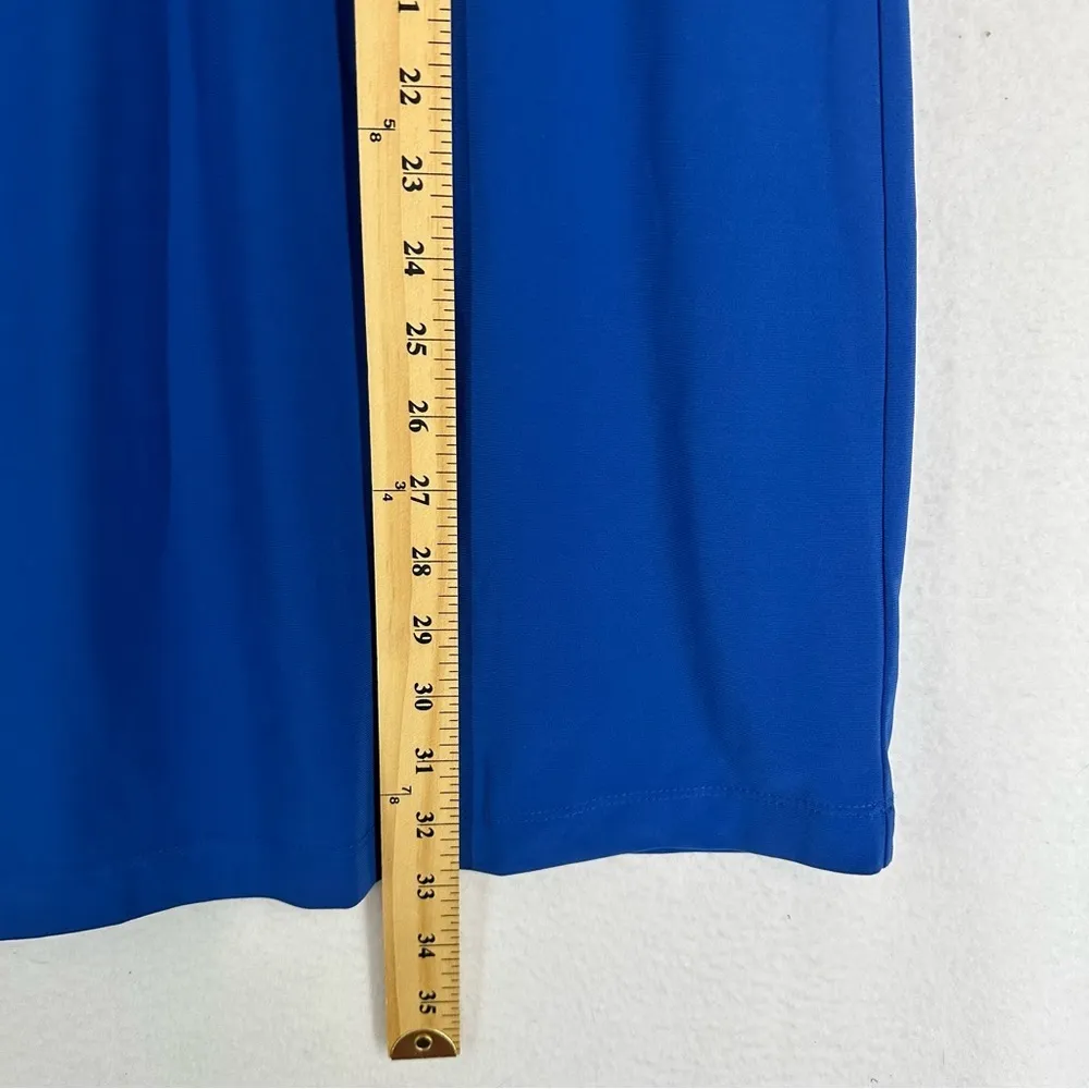 NWT Cynthia Steffe Shift Short Sleeve Knee Length Dress Lace Size 2 Blue - Image 6