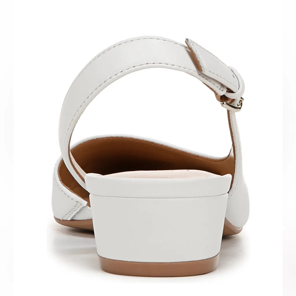 Naturalizer Women's Banks Slingbacks- White- Size 8 - Image 3