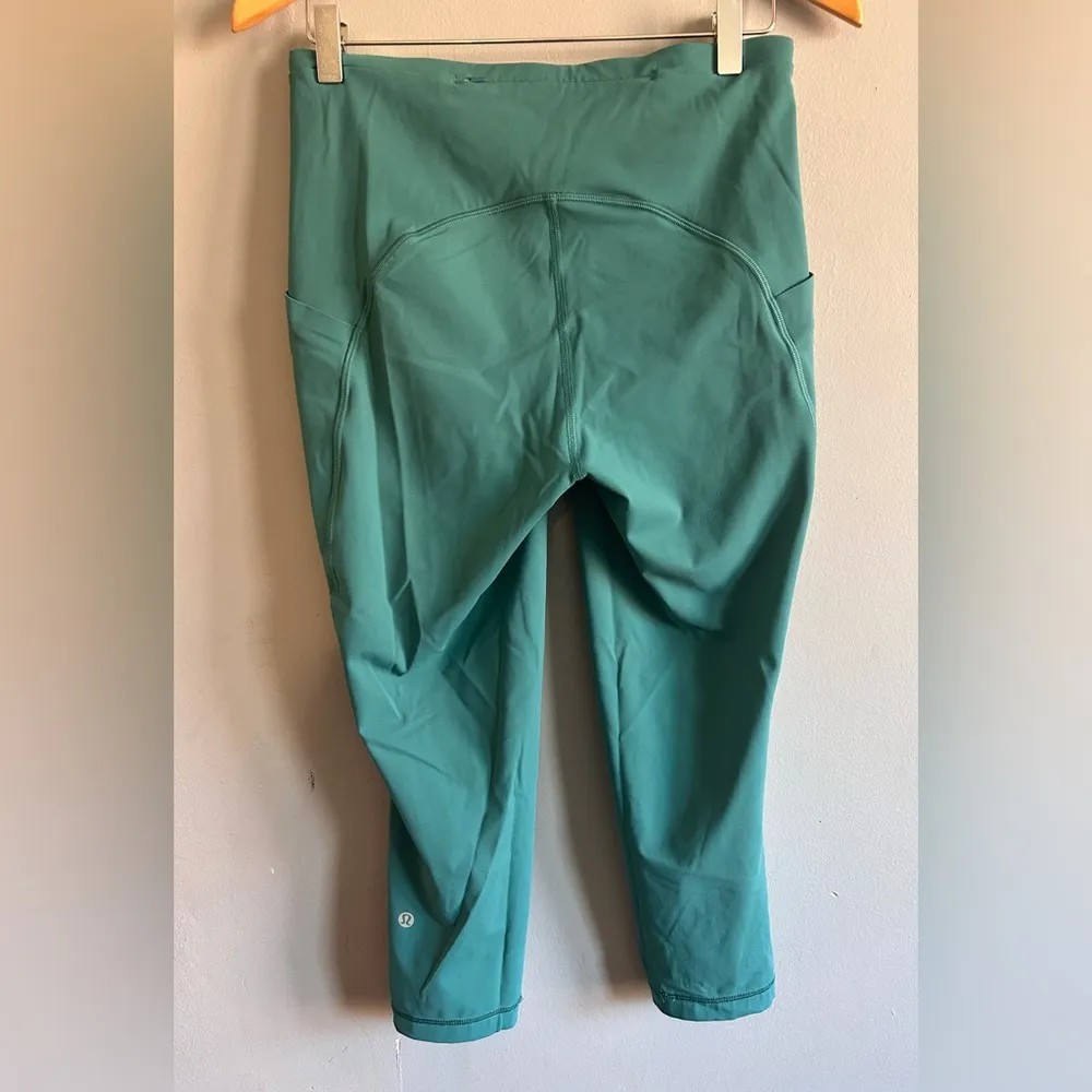 Lululemon Swift Speed High-Rise Crop 21" | Size: 8 | Teal Lagoon - Image 5