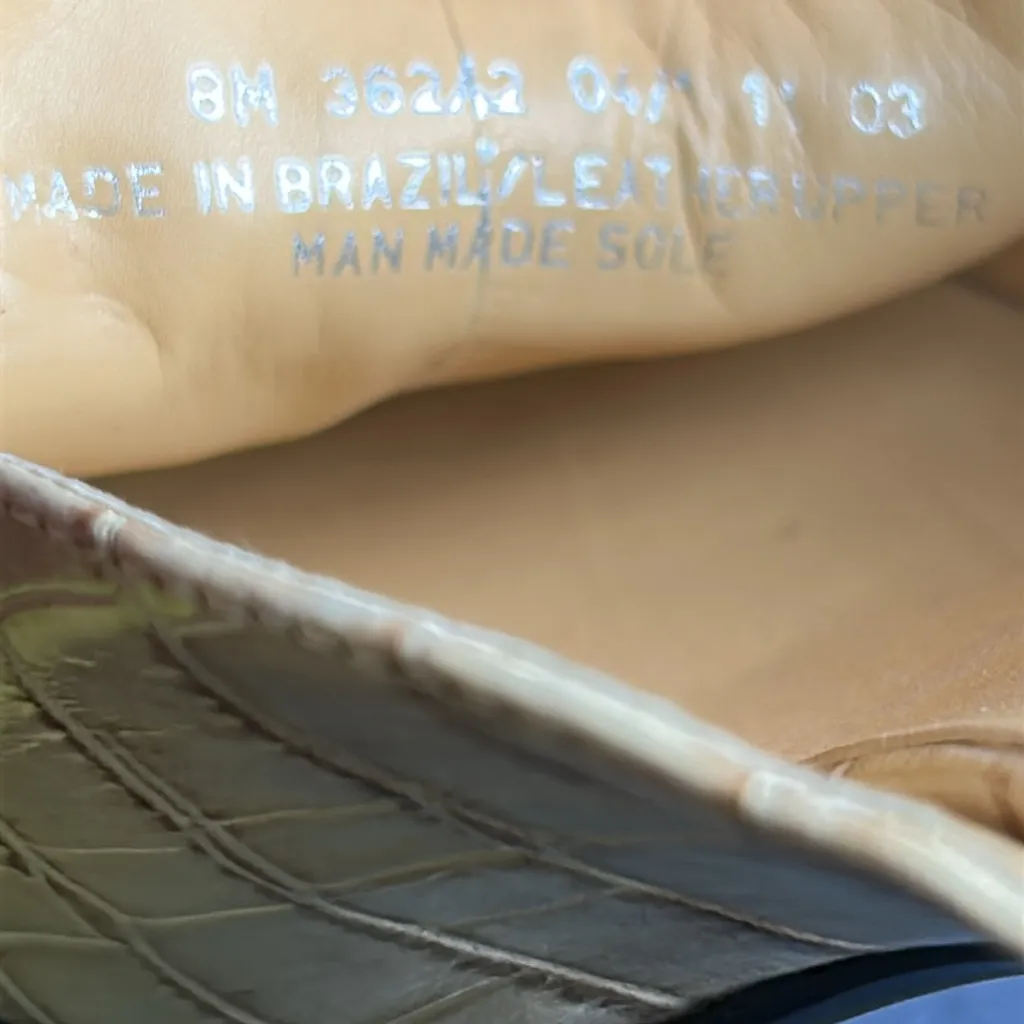 Franco Sarto Croc-Embossed Pumps  Size 8 - Image 12