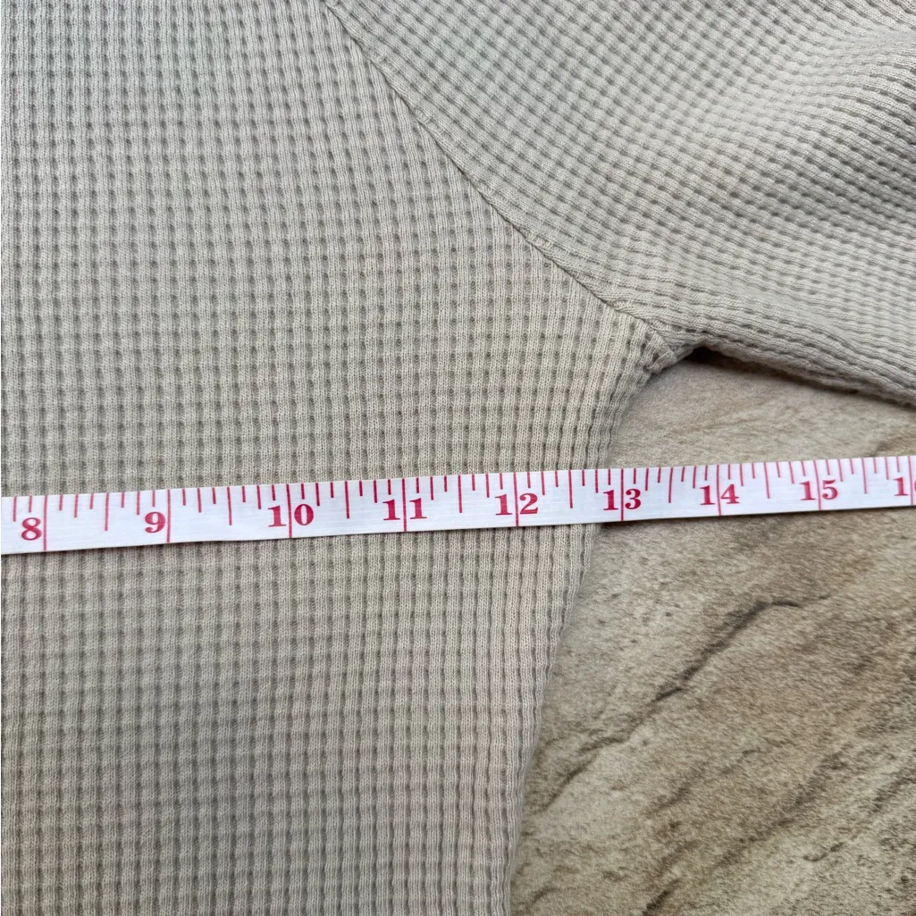 Lovers + Friends Revolve Beige Thermal Mini Tunic Top Dress in Size XS X-Small - Image 6