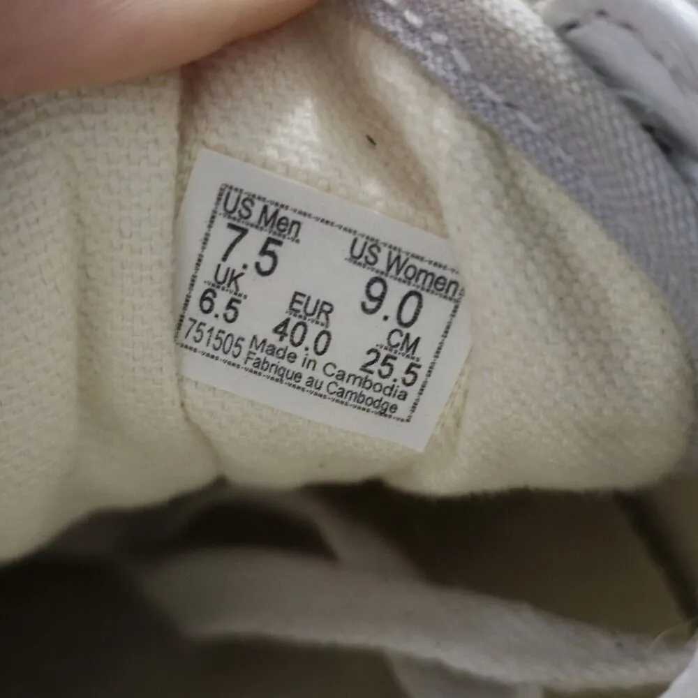 Vans Old Skool Shoes Mens 7.5 Womens 9 Gray/White Skateboard Sneakers - Image 12