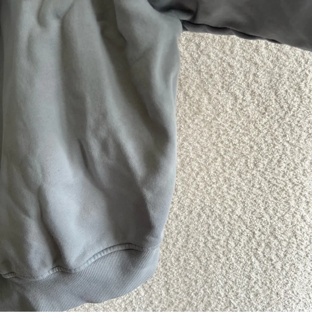 TNA Aritiza Women’s Cozy Fleece Long Sleeve Hoodie‎ Sweatshirt Gray Blue Size 1 - Image 12