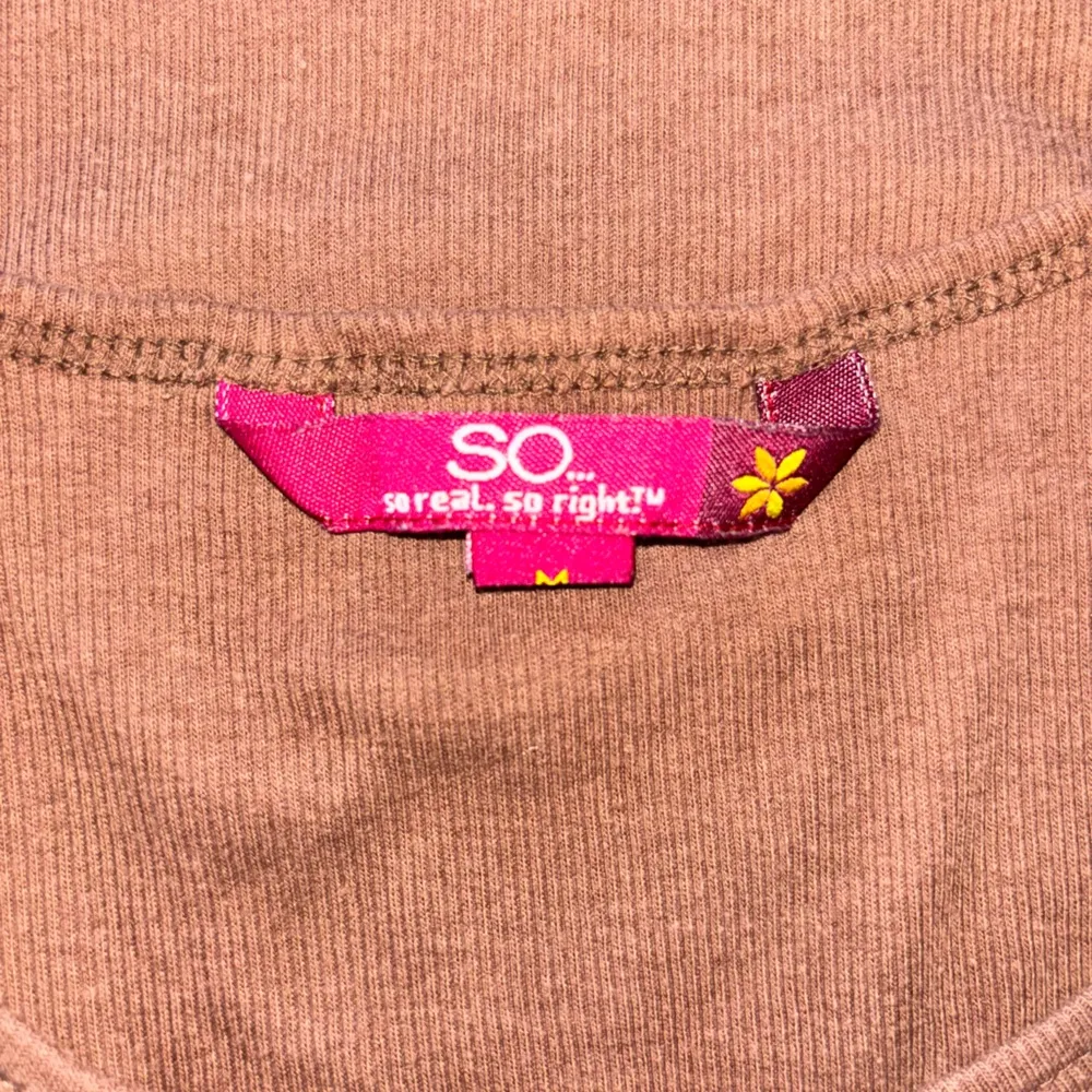 SO Brown Fitted Tank Top - Image 7