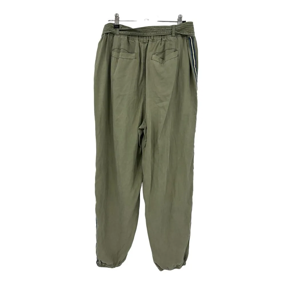 North & Co by Boundless North Pants Womens Large Side Stripe Jogger Olive NWT Green - Image 2