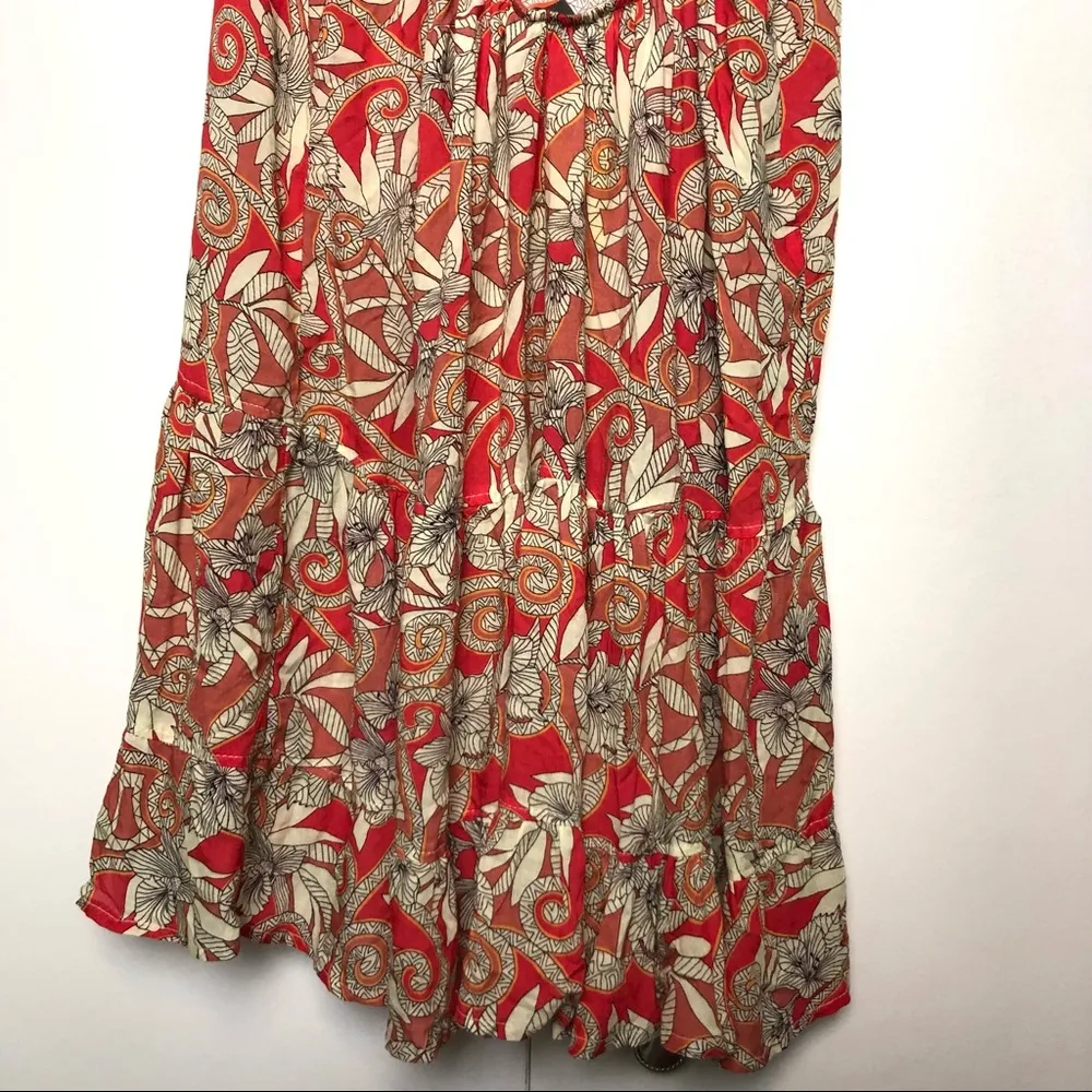 Maaji Sungarden Road Dress Cover-Up Orange NWT - Image 8