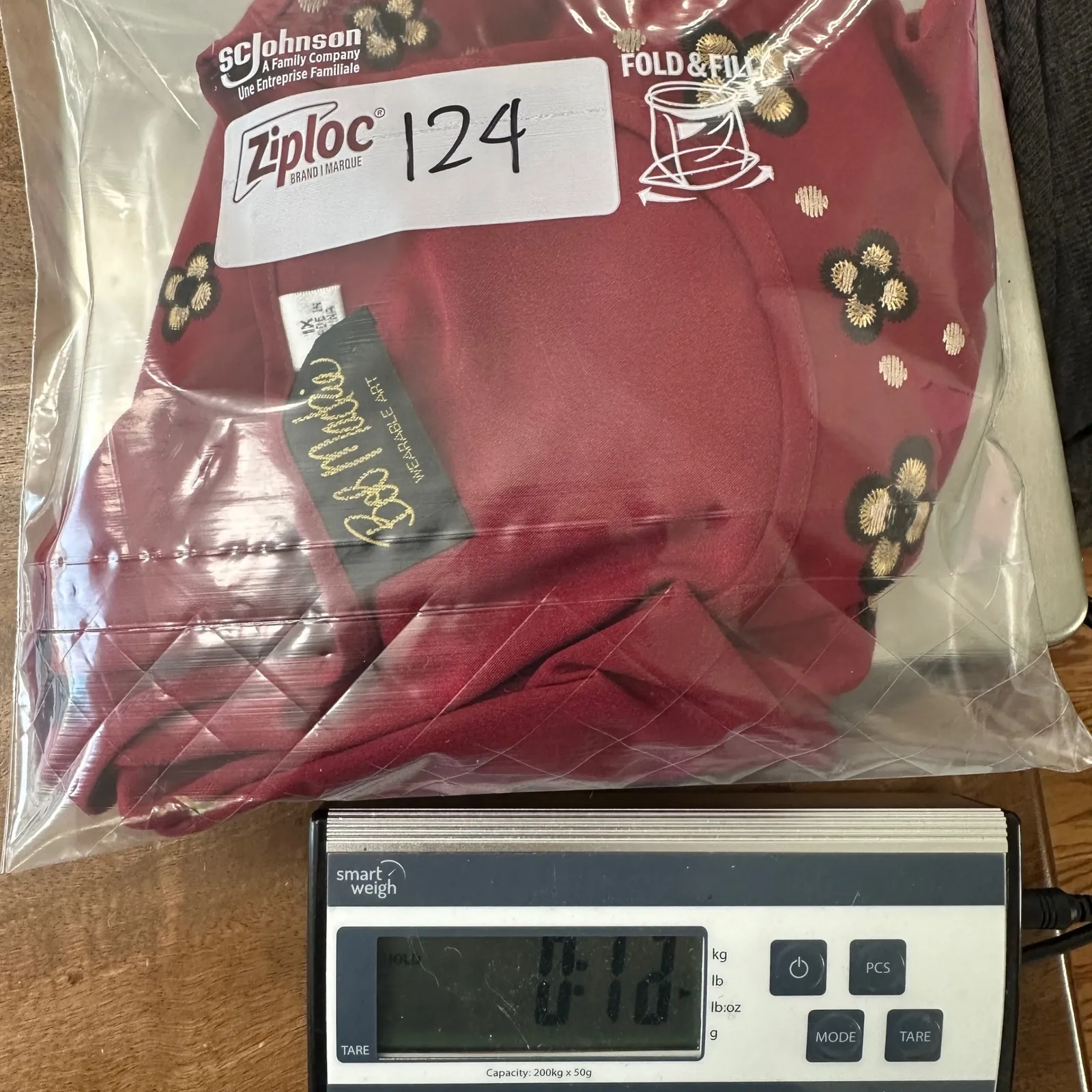 Bob Mackie Wearable Art Embroidered Floral Top Blouse‎ Red Womens 1X Plus Size - Image 12