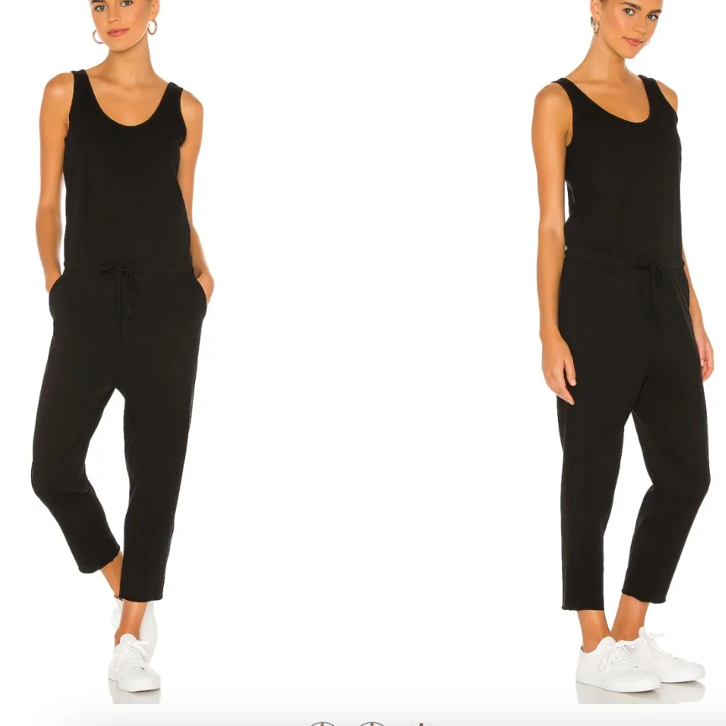 Frank & Eileen Tank Jumpsuit Black - Image 2