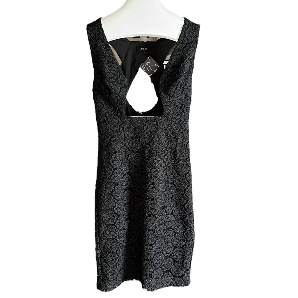 Nasty Gal cut out floral lace dress - Image 10