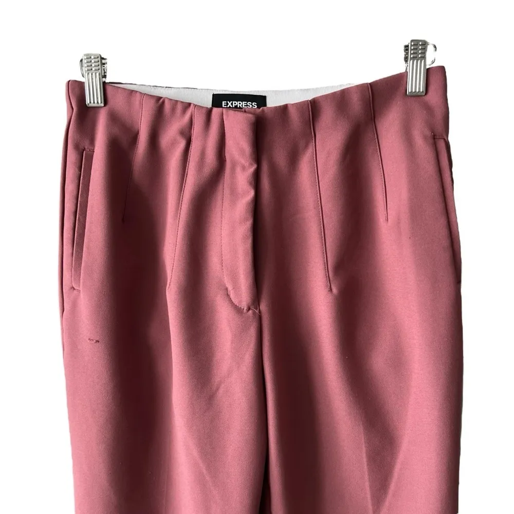 EXPRESS Pleated Ankle Pants - Image 2