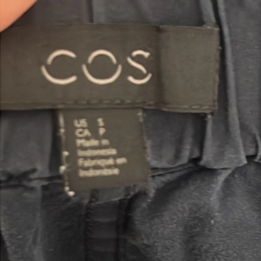 COS  blue jogger pants - Image 8