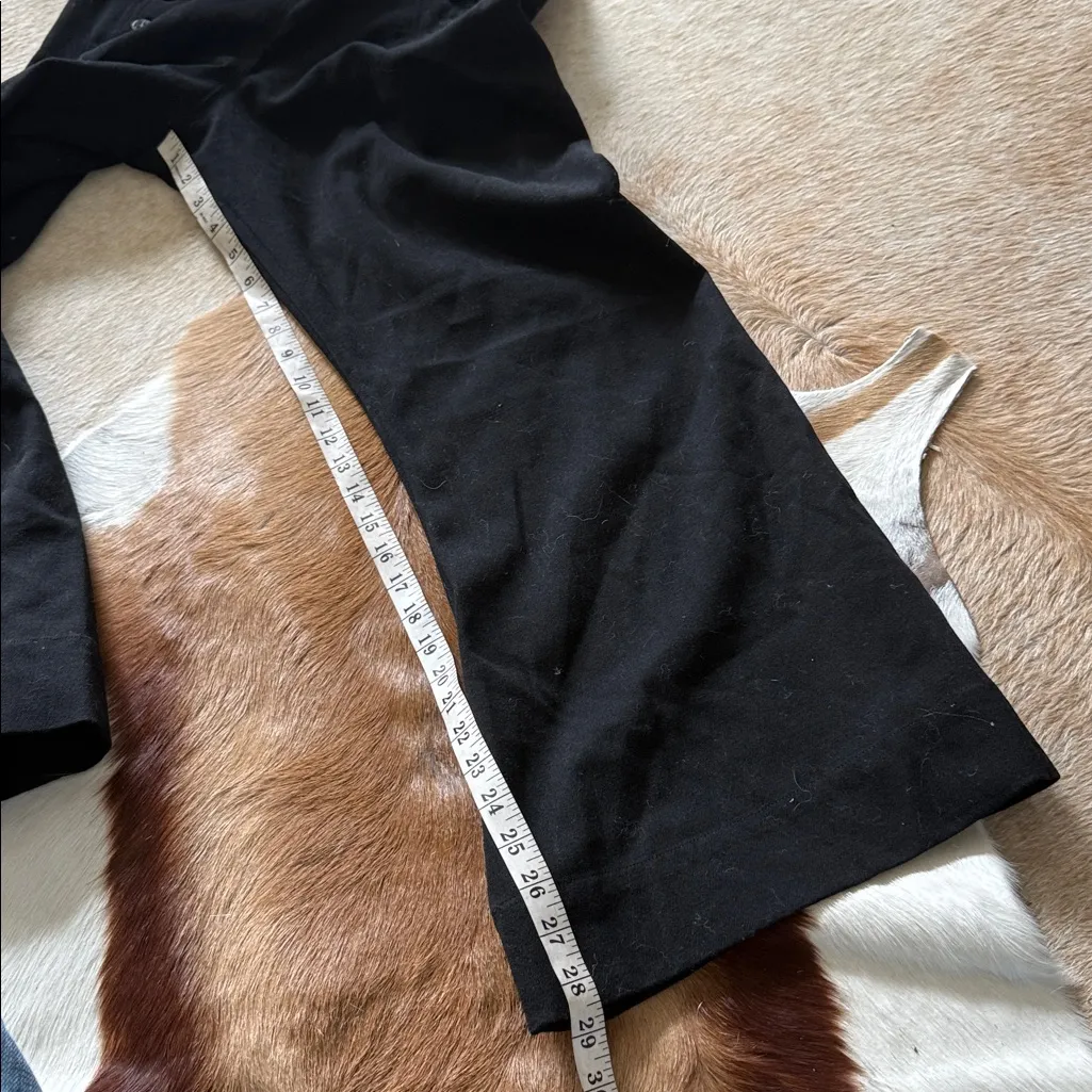 Unique wool front panel buttons Black Wide - Image 15