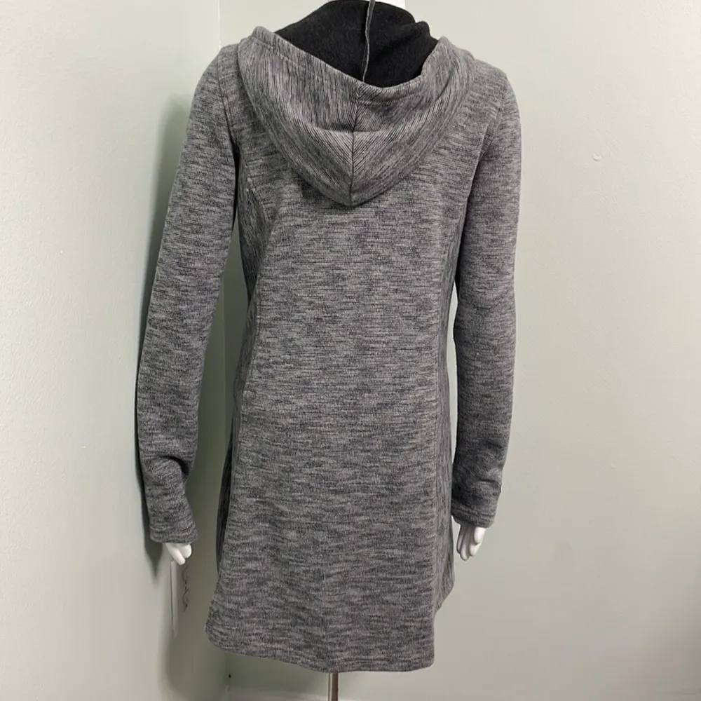 Kuhl Wool Blend Hooded Isla Long Fleece Jacket - Image 6