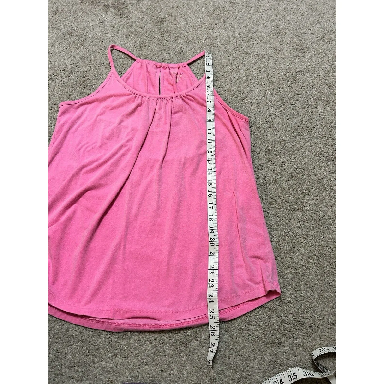 Lilly‎ Pulitzer Pink Knit tank Top Sz Small - Image 6