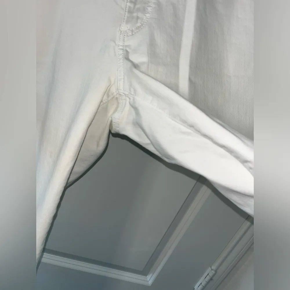 LOFT Ann Taylor “Made and Loved” Collection Curvy Skinny White Jeans Sz 8 - Image 13