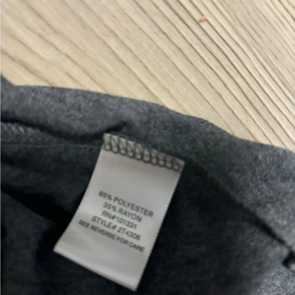 Charlotte Russe Small Light Gray Cardigan with side ruffle - Image 3