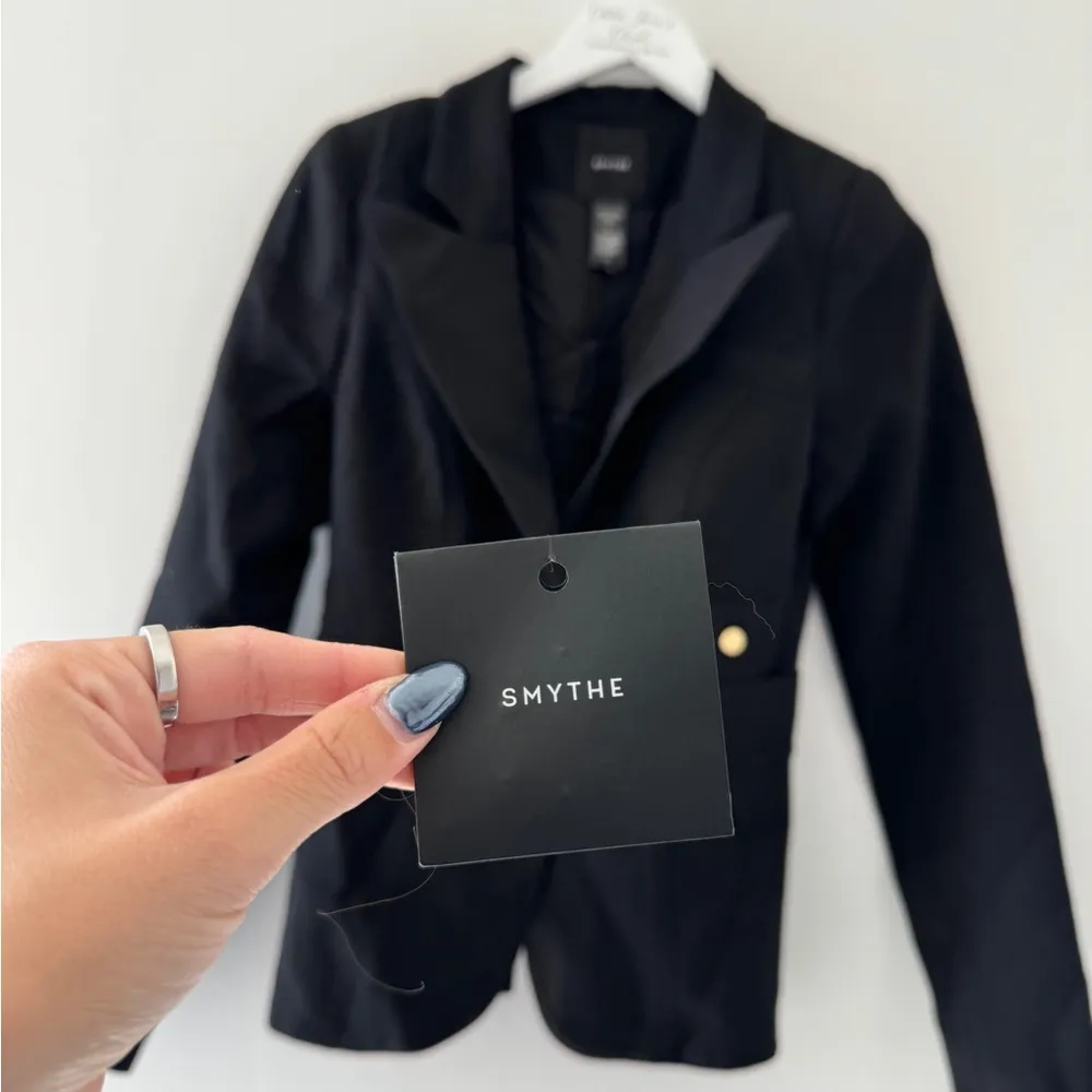 SMYTHE Classic Duchess Blazer in Black 4 - Image 8