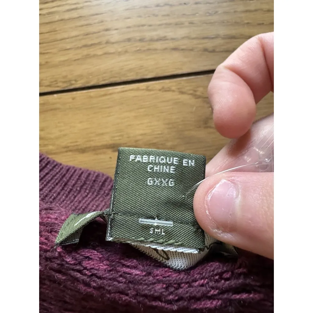 Eddie Bauer Women Size TXXL Cardigan Sweater Button Down Ruffles‎ Long NWOT VTG - Image 8