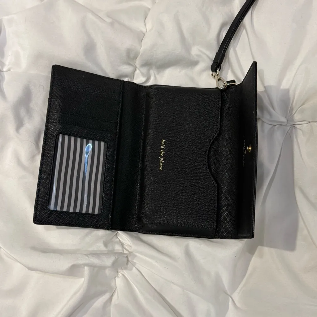 Kate Spade Midnight Black Wristlet - Image 2