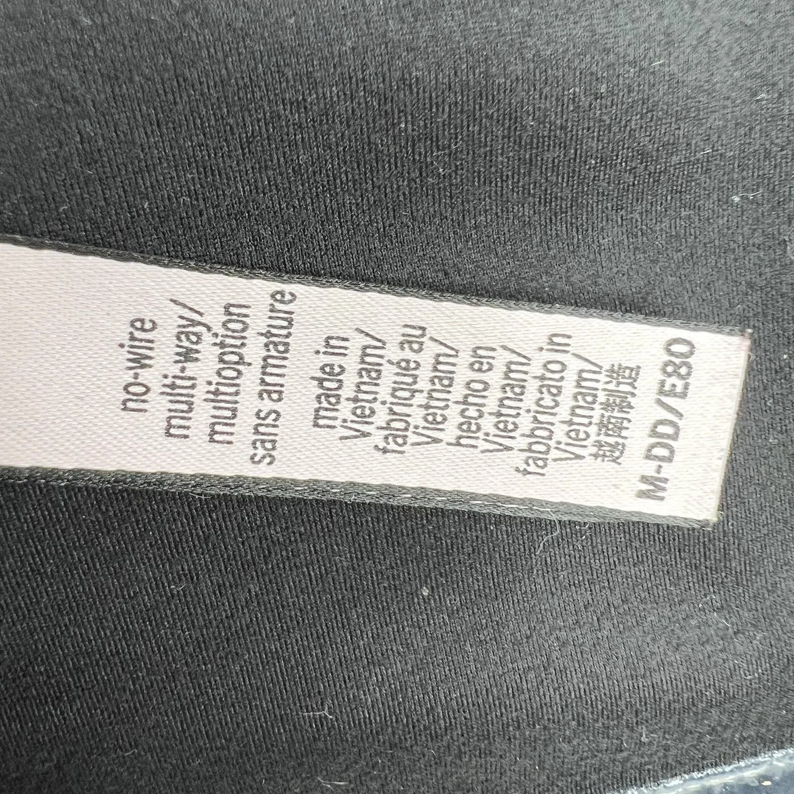 Victoria's Secret M DD Medium Bra Multi-Way Strapless NO STRAPS No-Wire Wireless - Image 9