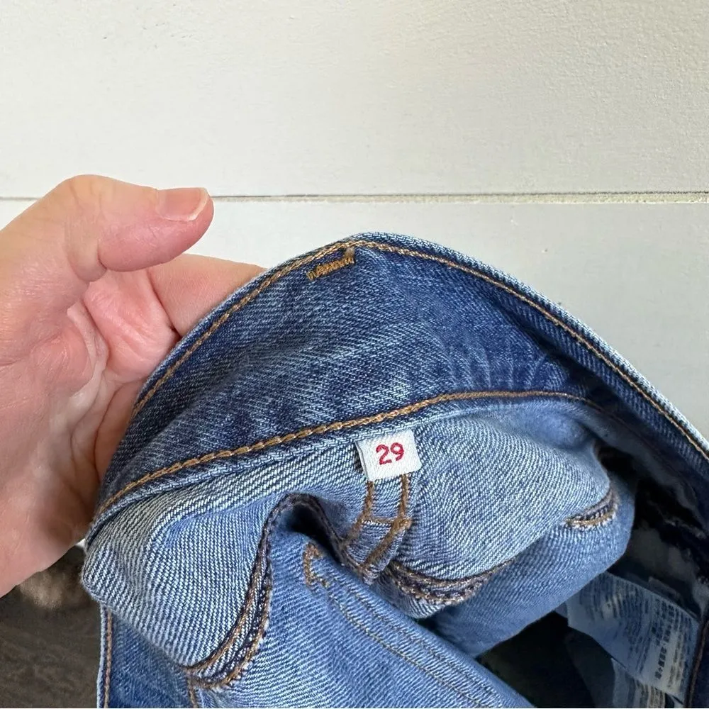 Levi’s Women’s 29 Studded Cutoff Denim Shorts - Image 5