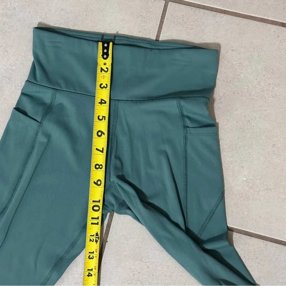 Aeropostale‎ Women Green Full Lenght Athletic Leggings Size Small. - Image 6