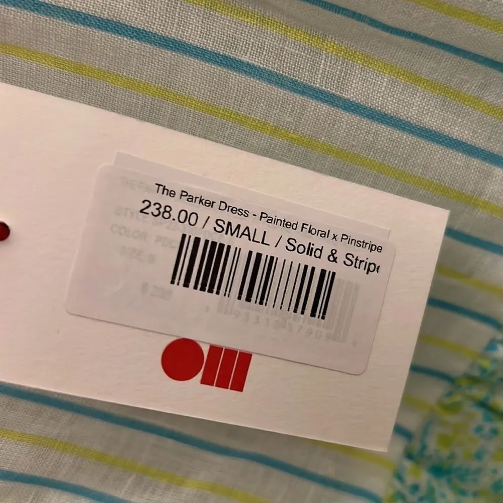 Solid and striped cover up dress - Image 5